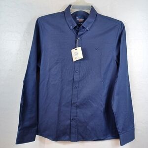 Men's Shirt Blue L